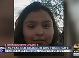 15-year-old girl found after Amber Alert was issued