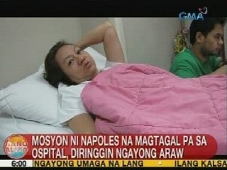 UB: Mosyon ni Napoles na magtagal pa sa ospital, diringgin ngayong araw