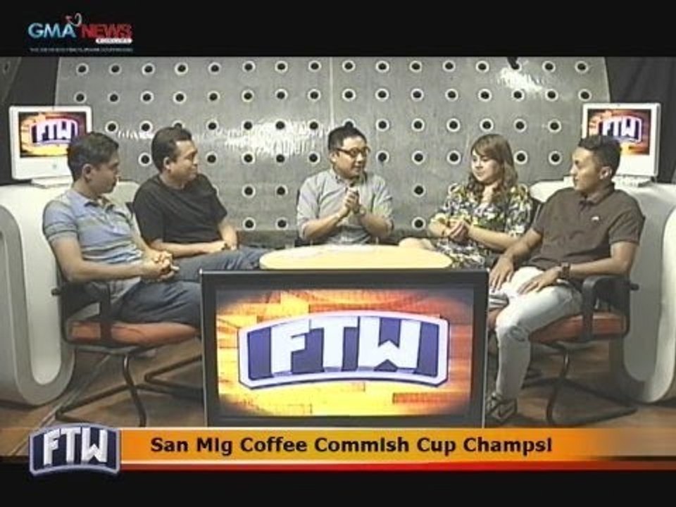 FTW: San Mig Coffee Commish Cup Champs!