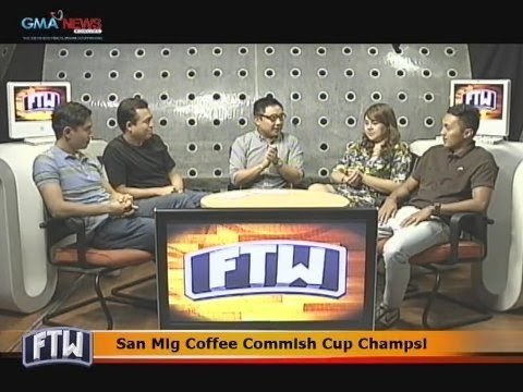 FTW: San Mig Coffee Commish Cup Champs!