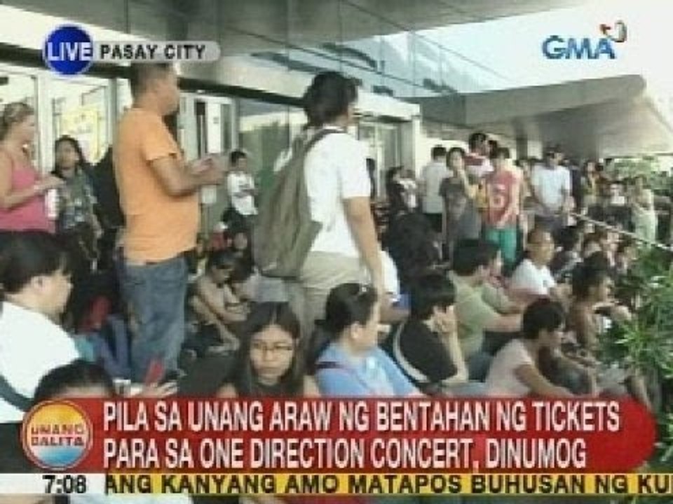 UB: Pila sa unang araw ng bentahan ng tickets p...