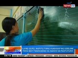 NTG: Ilang guro, napipilitang humanap ng sideline para pandagdag sa sahod