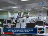 Call center na nanloloko umano sa mga donor ng Yolanda victims, sinalakay ng NBI