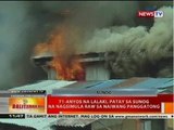 BT: 71-anyos na lalaki, patay sa sunog na nagsimula raw sa naiwang panggatong