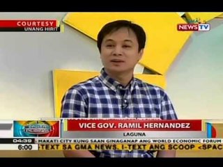 BP: Vice Gov. Ramil Hernandez, handa raw maupo bilang gobernador ng Laguna
