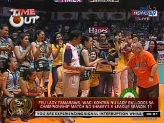 24 Oras: FEU, wagi kontra NU sa championship match ng Shakey's V-League