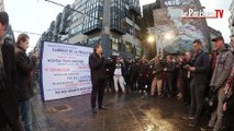 Arnaud Montebourg en stand-up à Lille