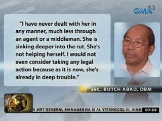 24 Oras: PNoy, ipinagtanggol sina Abad at Alcala na kasama sa "Napolist"