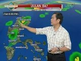 UB: Pag-ulan o thunderstorm, posibleng maranasan pa rin ngayong araw