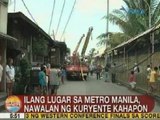 UB: Ilang lugar sa Metro Manila, nawalan ng kuryente kahapon
