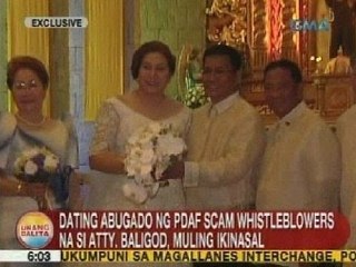 UB: Atty. Levito Baligod, muling ikinasal