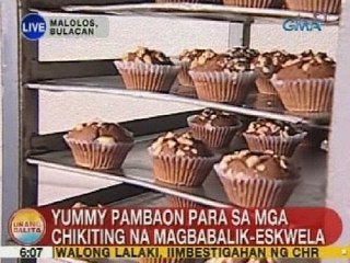 UB: Yummy pabaon para sa mga chikiting na magbabalik-eskwela