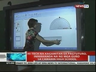 Hi-tech na kagamitan sa pagtuturo, inihahanda na ng mga guro sa Camarin high school