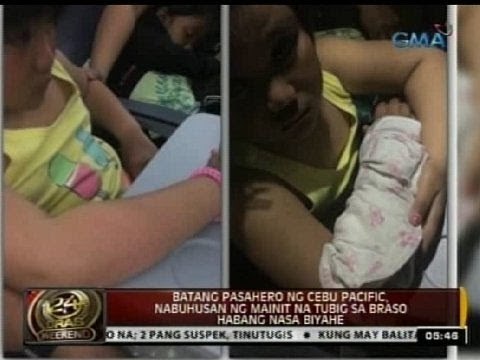 24 Oras: Bata, nabuhusan ng mainit na tubig sa braso habang nasa eroplano ng Cebu Pacific
