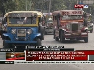 Dagdag-pasahe sa jeep, inaprubahan dahil sa pagtaas ng presyo ng petrolyo