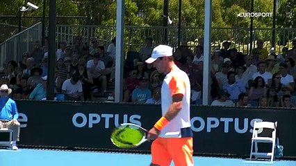 Avustralya Açık: Guillermo Garcia-Lopez - Mischa Zverev (Özet)