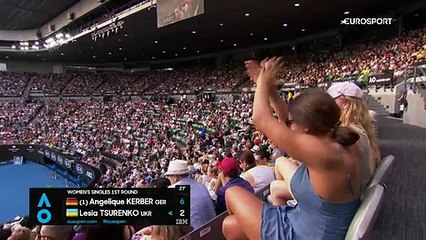 Avustralya Açık: Angelique Kerber - Lesia Tsurenko (Özet)