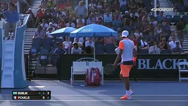 Avustralya Açık: Alexander Bublik - Lucas Pouille (Özet)