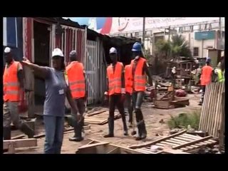 RTI1/‪Société -Treichville, déguerpissement des commerçants installés sur la voie publique‬