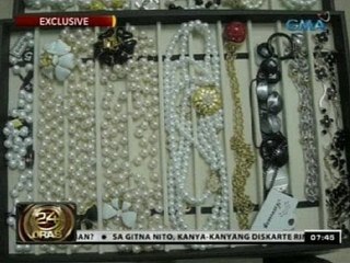 Mga alahas na eksklusibong ipinakita sa GMA News, pang-araw-araw lang daw ni Napoles