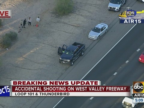 Man accidentally discharges weapon on L-101