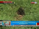 BP: 3-anyos na lalaki, nakitang patay sa damuhan sa Kiamba, Sarangani
