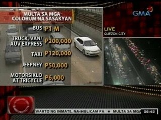 24 Oras: Mas mataas na multa at mabigat na parusa sa mga colorum na sasakyan, ipatutupad