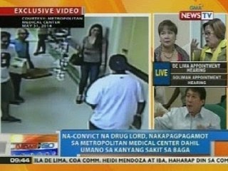 NTG: High-profile inmates, nakapagpagamot sa ospital nang walang abiso sa DOJ