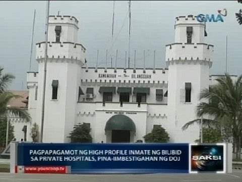 Saksi: Mga high profile inmates, nakakalabas ng Bilibid para magpagamot sa ospital