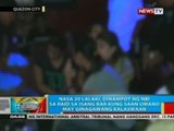 Nasa 20 lalaki, dinampot ng NBI sa raid sa isang bar sa Quezon City
