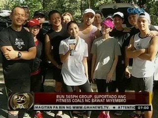 24Oras: Grupo nina Heart Evangelista, Sen. Chiz Escudero atbp., madalas 6AM nagja-jogging