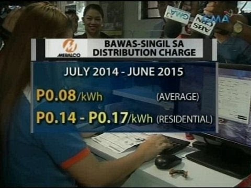 Distribution Charge ng Meralco, bababa simula sa Hulyo
