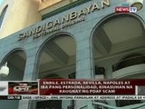 Enrile, Estrada, Revilla, Napoles at iba pang personalidad, kinasuhan na kaugnay ng PDAF scam