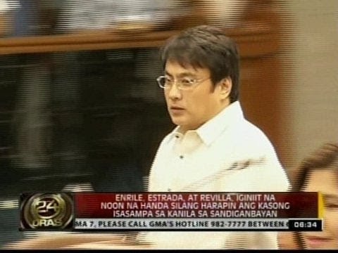Enrile, Estrada at Revilla, iginiit na noon na handa silang harapin ang kasong isasampa sa kanila