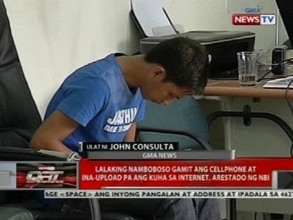 Lalaking namboboso gamit ang cellphone at ina-upload pa ang kuha sa internet, arestado ng NBI