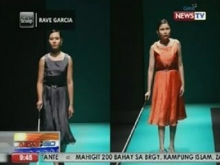 NTG: 2 visually impaired models, rumampa sa PHL Fashion Week