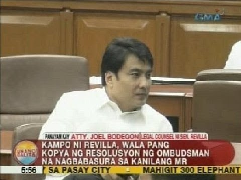 UB: Panayam kay Atty. Joel Bodegon, legal counsel ni Sen. Revilla