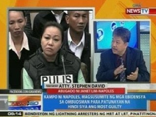 NTG: Panayam kay Atty. Stephen David, abogado ni Janet Lim-Napoles