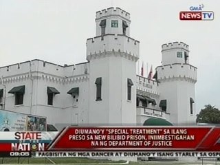 Special treatment umano sa ilang bilanggo sa NBP, iniimbestigahan ng DOJ