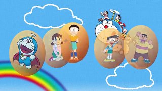 NEW Surprise Eggs Doraemon English - Finger Family Nursery Rhymes - Song for Children