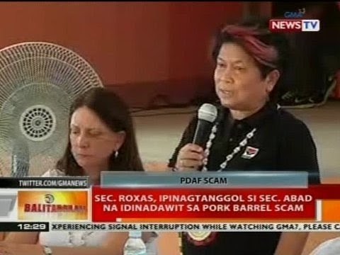 BT: Sec. Roxas, ipinagtanggol si Sec. Abad na idinadawit sa Pork barrel scam