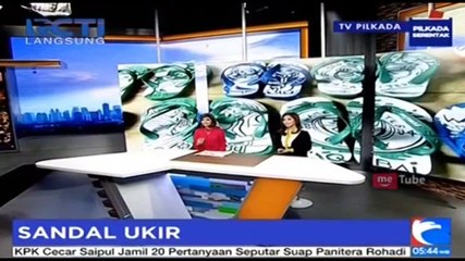 Ini Dia, Ukiran Sandal Ini Cocok Buat Dijadikan Hadiah