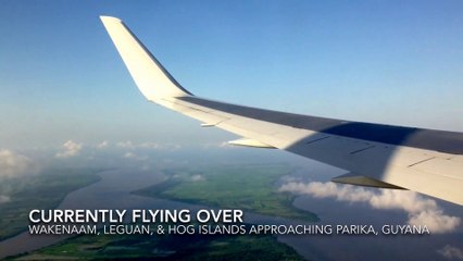 Landing at Cheddi Jagan International Airport (CJIA)- Vision Airlines (HD)