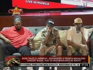 24 Oras: Bone Thugs N Harmony, inspirasyon si Francis Magalona