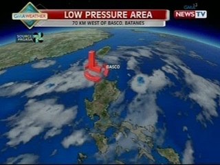 QRT: GMA weather update as of 5:55pm (June 9,2014)