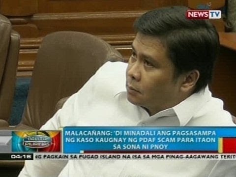 Malacañang: 'di minadali ang pagsasampa ng kaso kaugnay ng PDAF scam para itaon sa SONA ni Pnoy