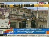 NTG: 2 sa mga suspek sa pagpatay kay Urbiztondo Mayor Balolong, nahuli na