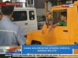 NTG: Ilang kolorum na school service, nahuli ng LTO sa Marikina City