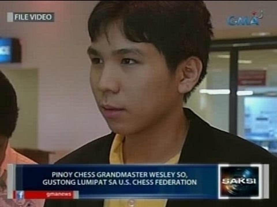 Saksi: Pinoy Grandmaster Wesley So, gustong lumipat sa U.S. Chess Federation