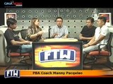 FTW: PBA Coach Manny Pacquiao